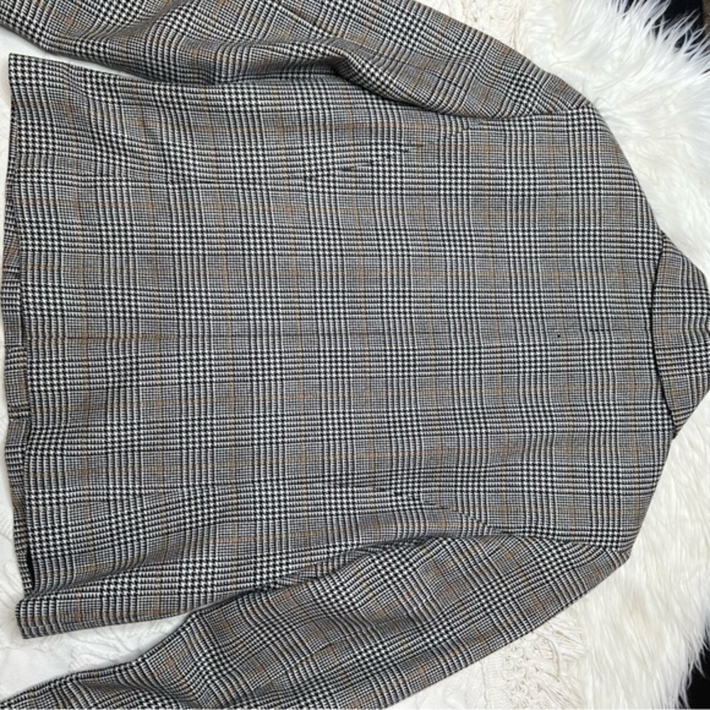 Pendleton wool button down plaid blazer jacket - image 10